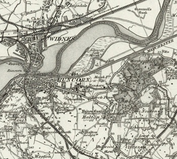 Historical map of Halton