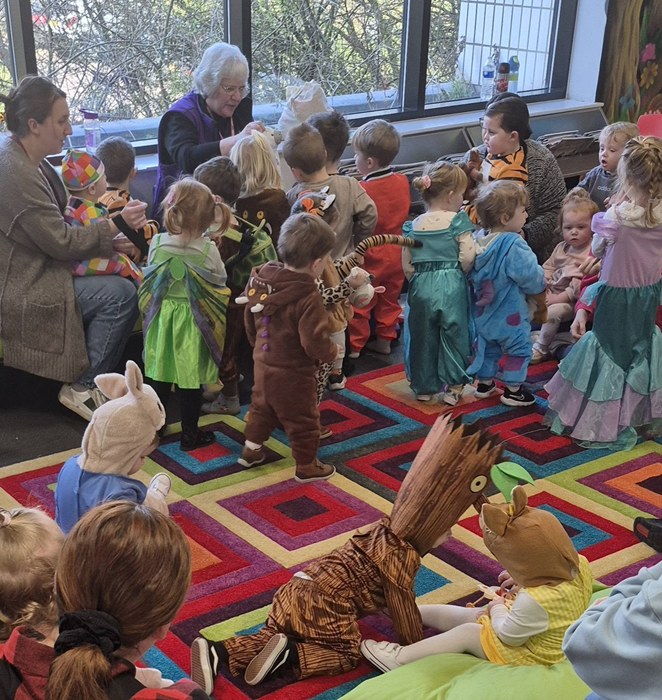 World Book Day Rhyme Time session
