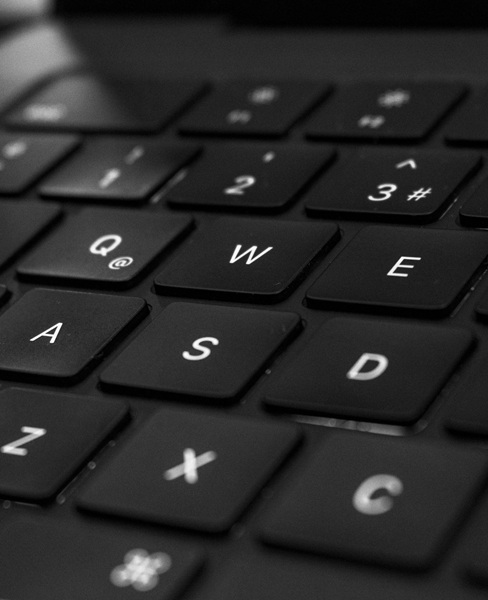 Close up of a keyboard