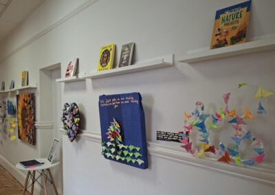 Gallery wall exhibition display