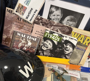 Wartime Memory Bag Photo of a memory box